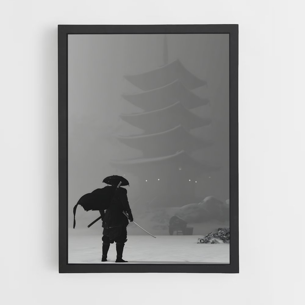 Poster Ghost de tsushima – affiche Ghost of tsushima (vue 2)